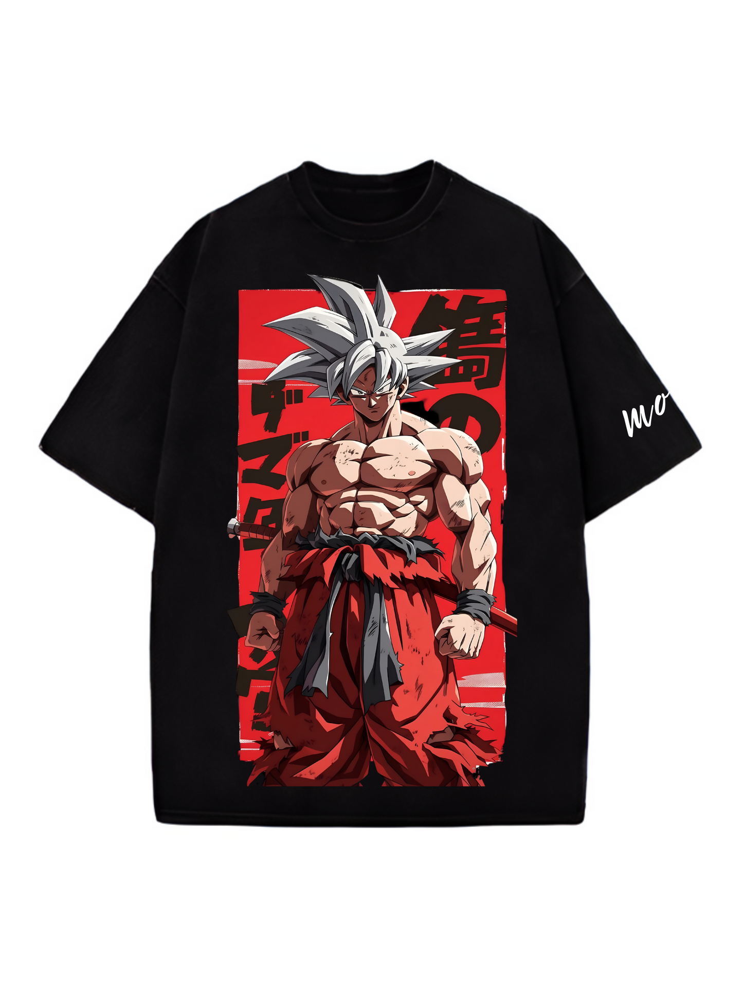 Goku Warrior Designed Oversized T-shirt