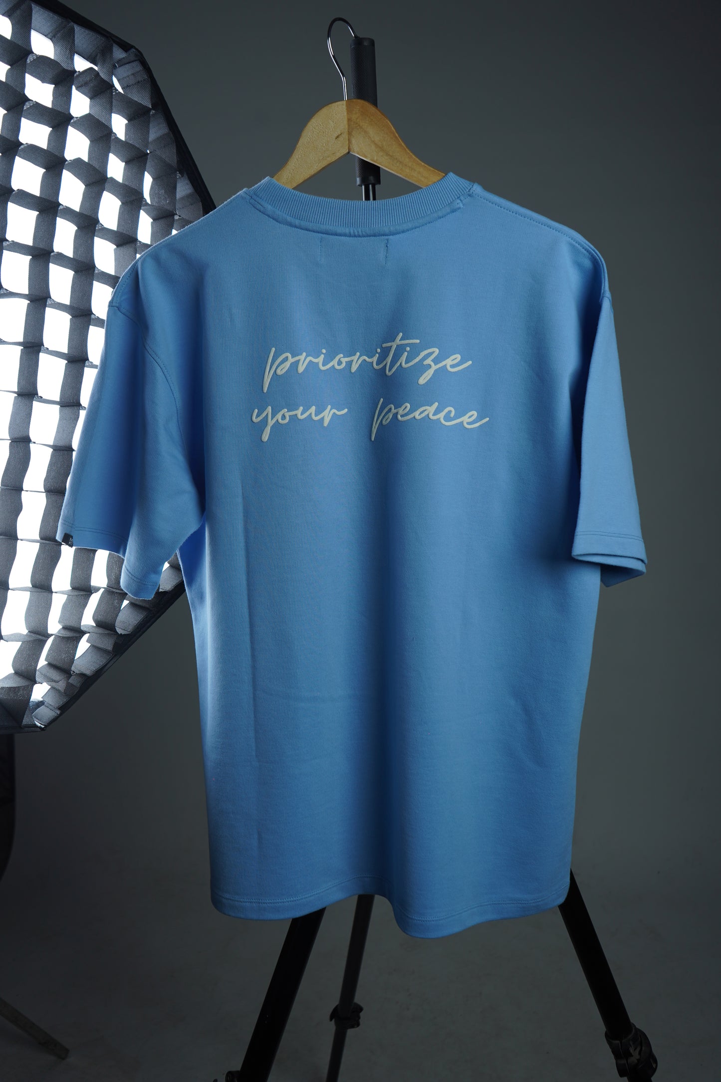 FLORAL BLUE T-SHIRT