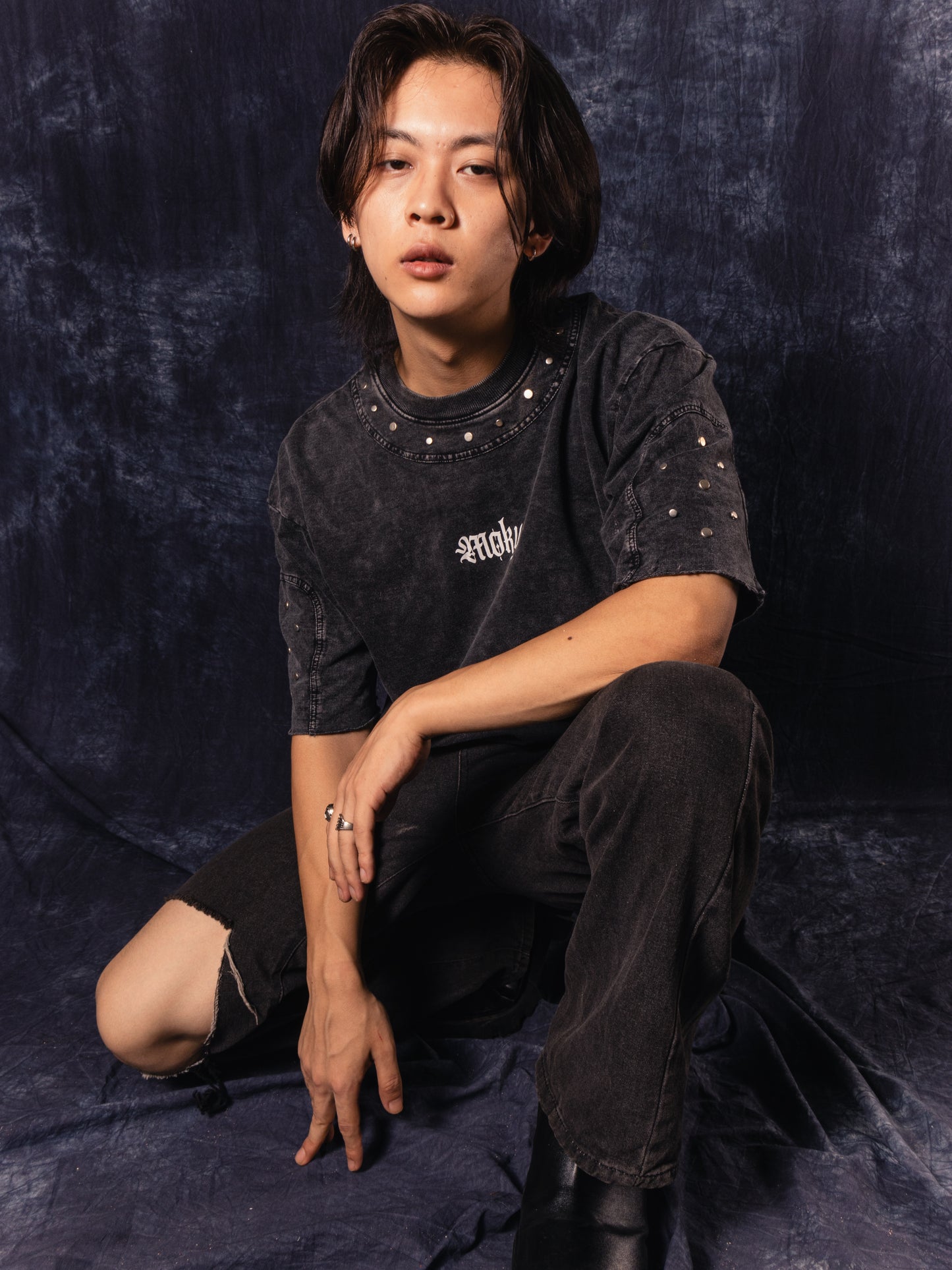 Metal Savage Acid Wash T-shirt