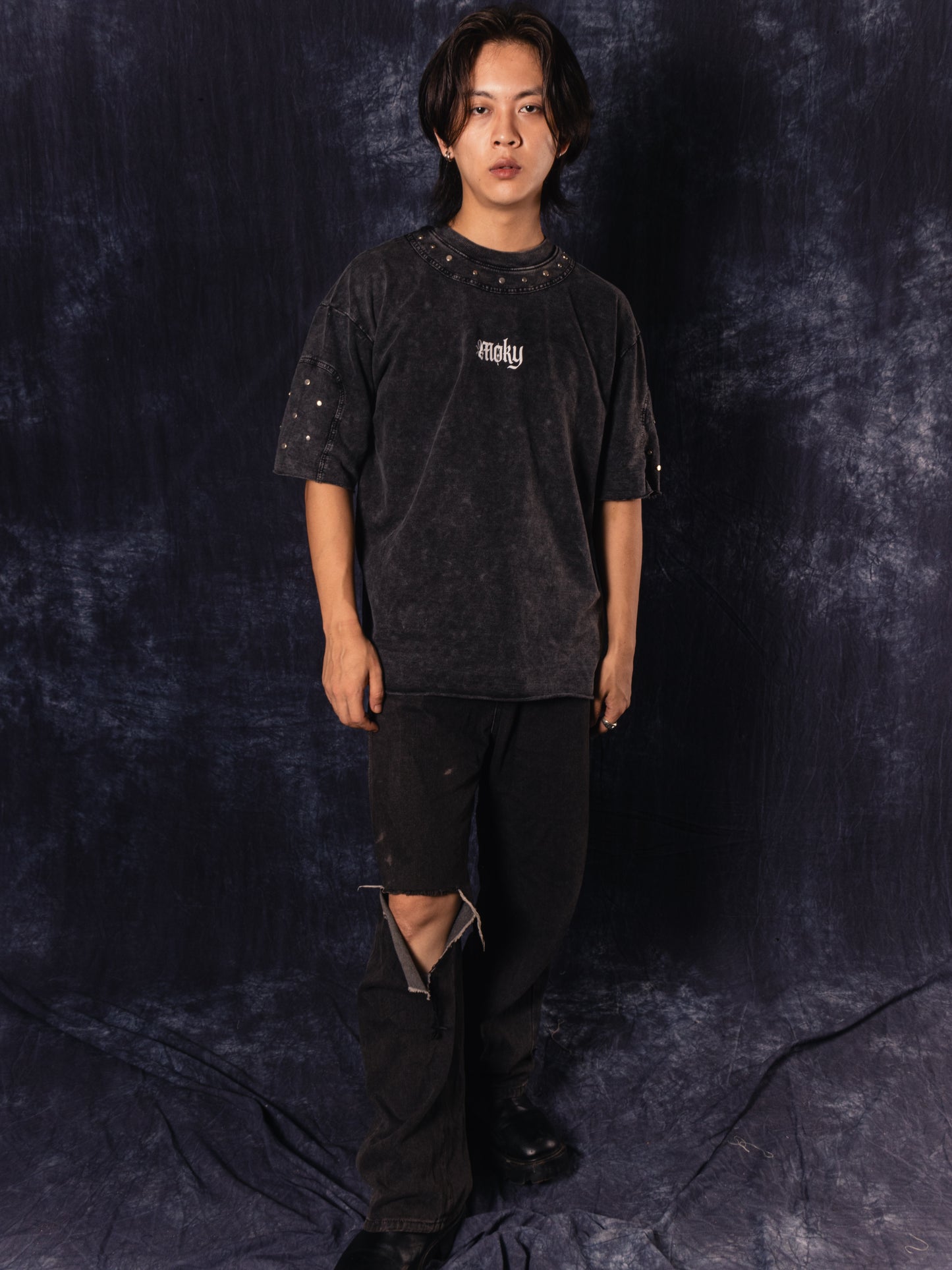 Metal Savage Acid Wash T-shirt