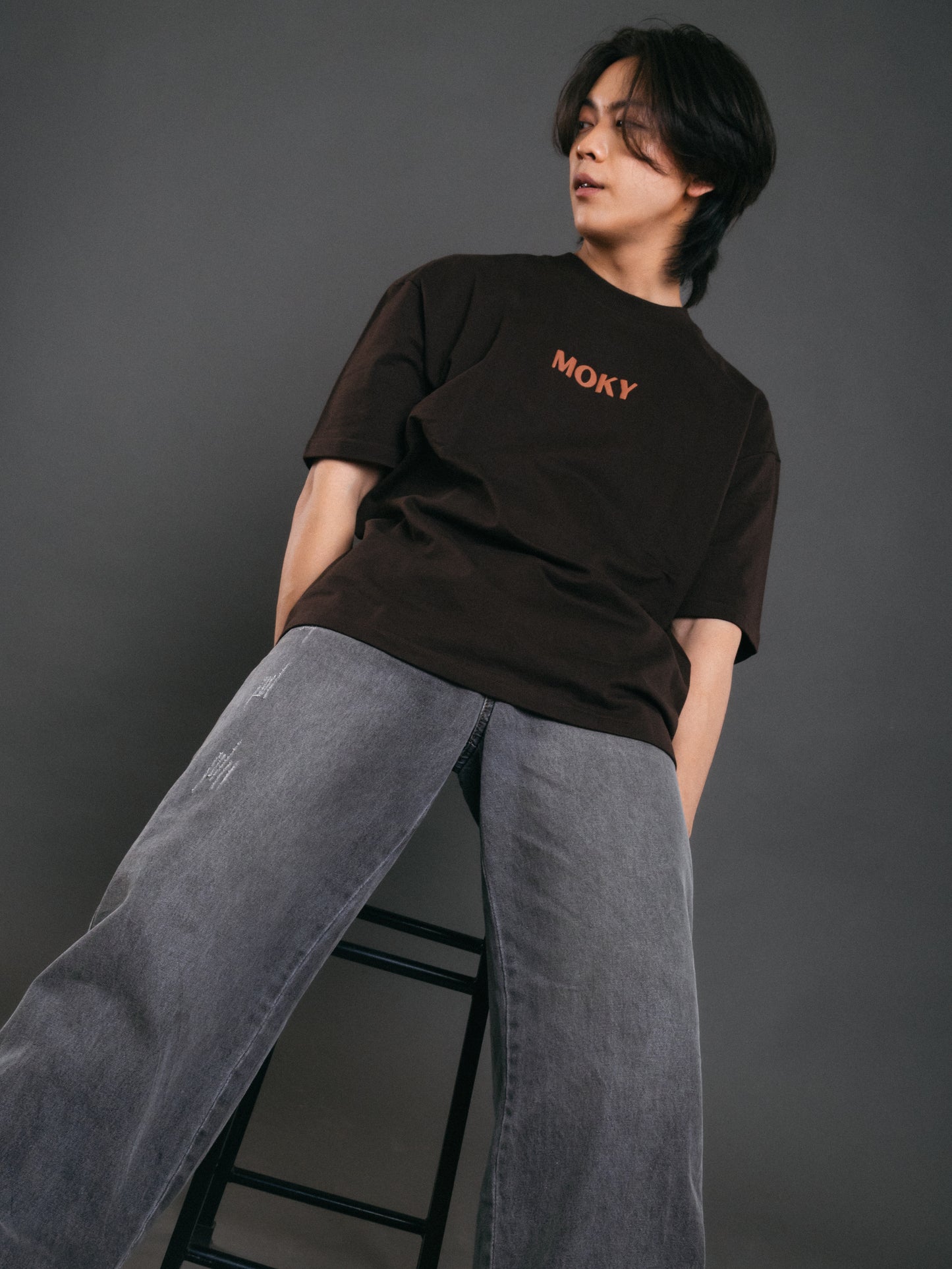 Lion Designed Brown T-shirt