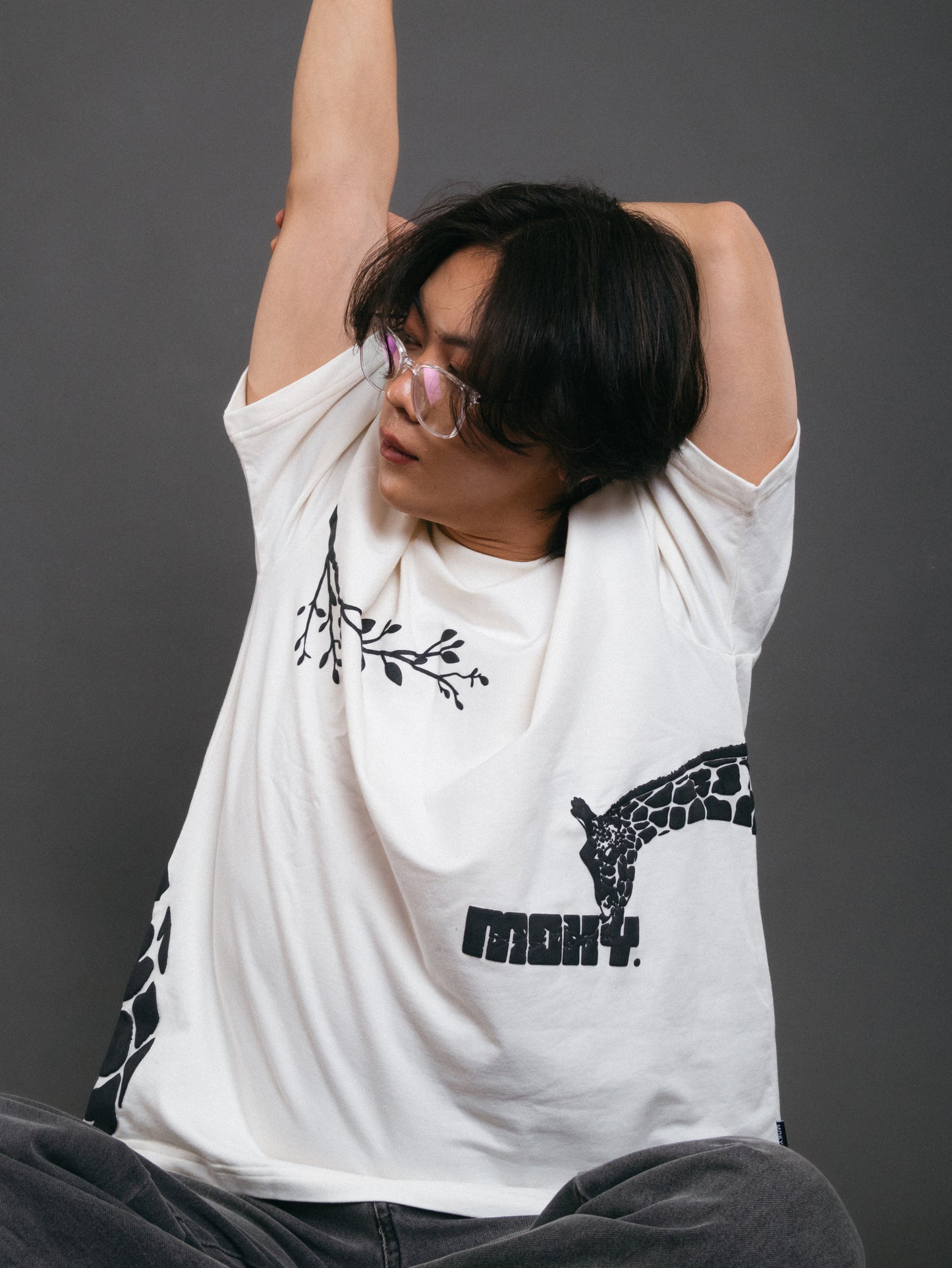 Giraffe off-white T-shirt