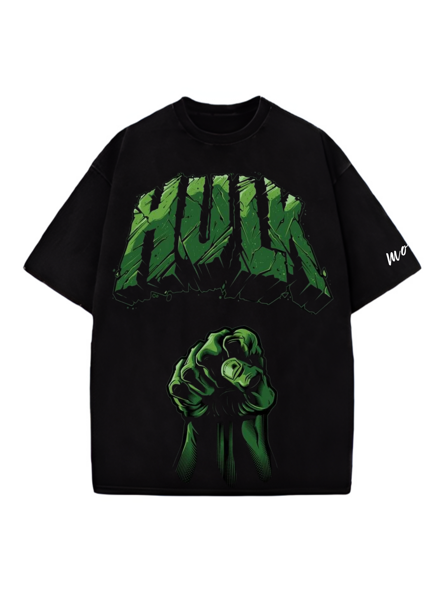 Hulk Hand Designed Oversized T-shirt