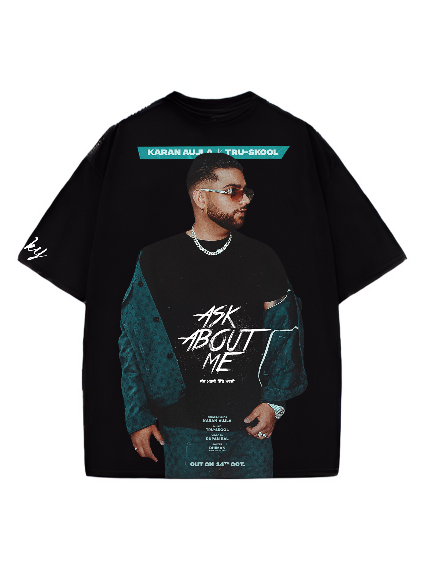 Karan Aujla Me Designed Oversized T-shirt