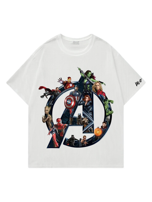 Avengers Designed Oversized T-shirt