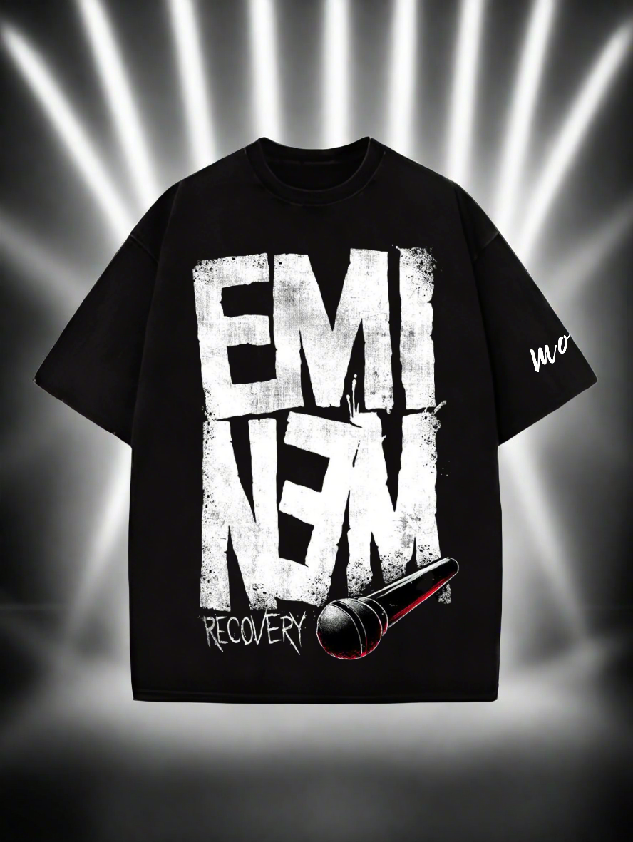 Eminem Rap God Designed Oversized T-shirt