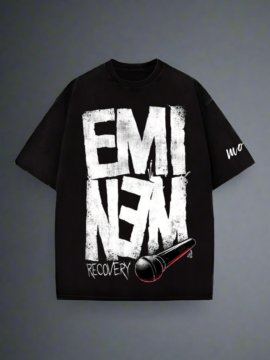 Eminem Rap God Designed Oversized T-shirt