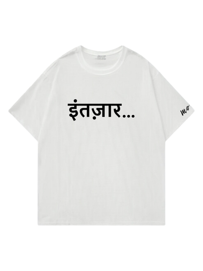 Intezaar Designed Oversized Tshirt