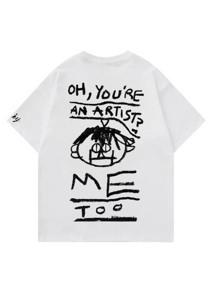 Fellow Artist Designed Oversized Tshirt