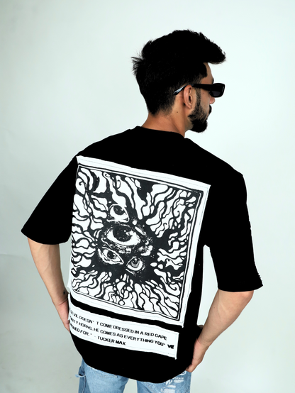 Eyes of the Devil Patchwork T-shirt