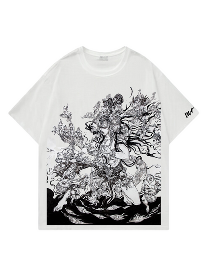 Shiva Designed Oversized T-shirt