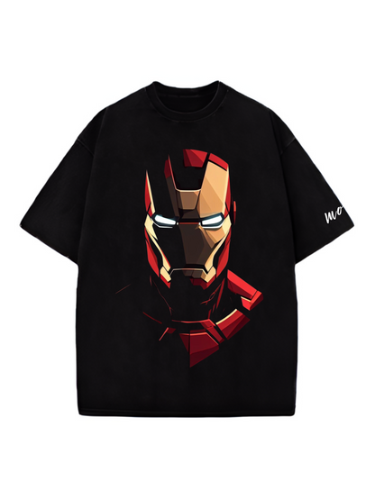 Ironman Designed Oversized T-shirt