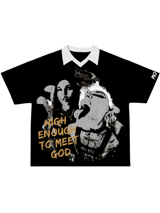 High Enough Collar T-shirt