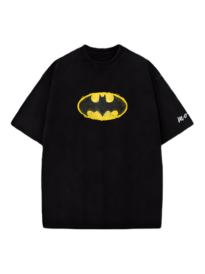 Batman Designed Oversized T-shirt