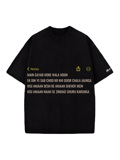 Lost Designed Oversized Tshirt