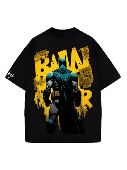 Batman Designed Oversized T-shirt