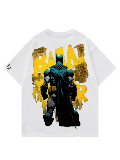 Batman Designed Oversized T-shirt