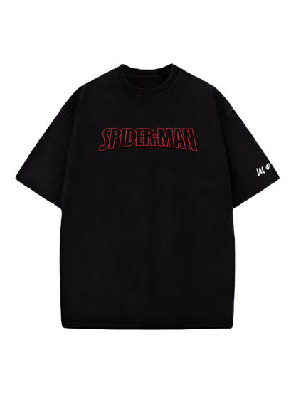 Spider man Designed Oversized T-shirt