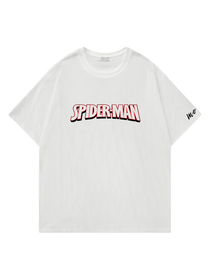 Spider man Designed Oversized T-shirt