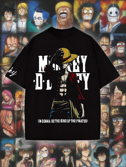 Monkey. D. Luffy Designed Oversized T-shirt