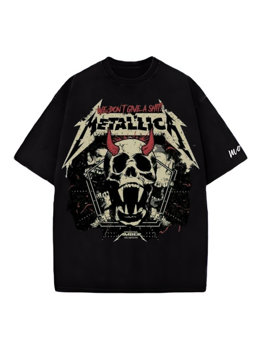 Metallica's Rebellion Designed Oversized Tshirt