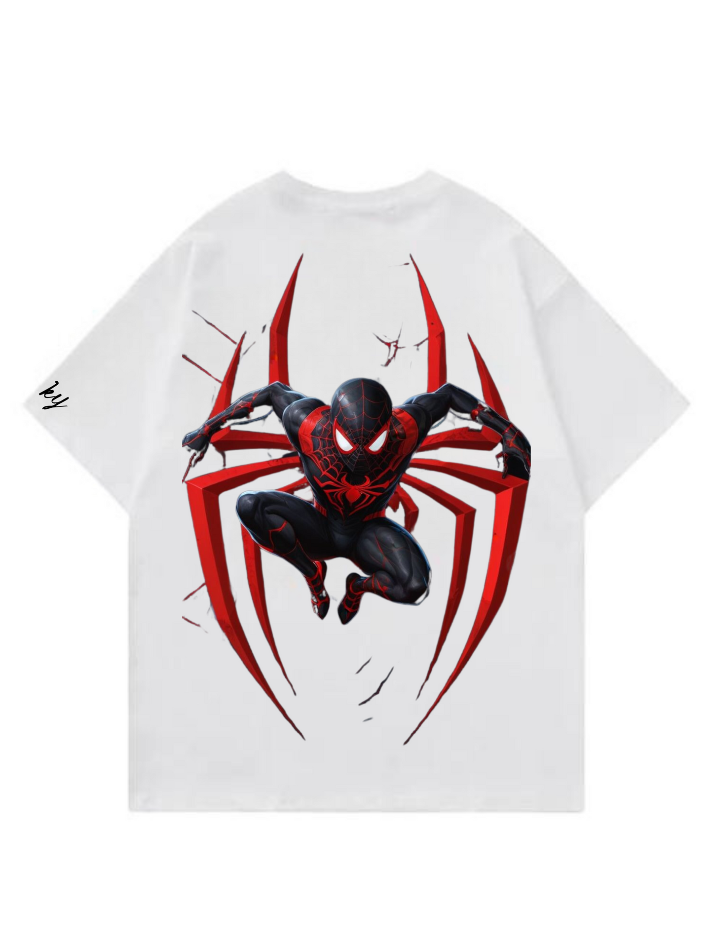 Spider man Designed Oversized T-shirt