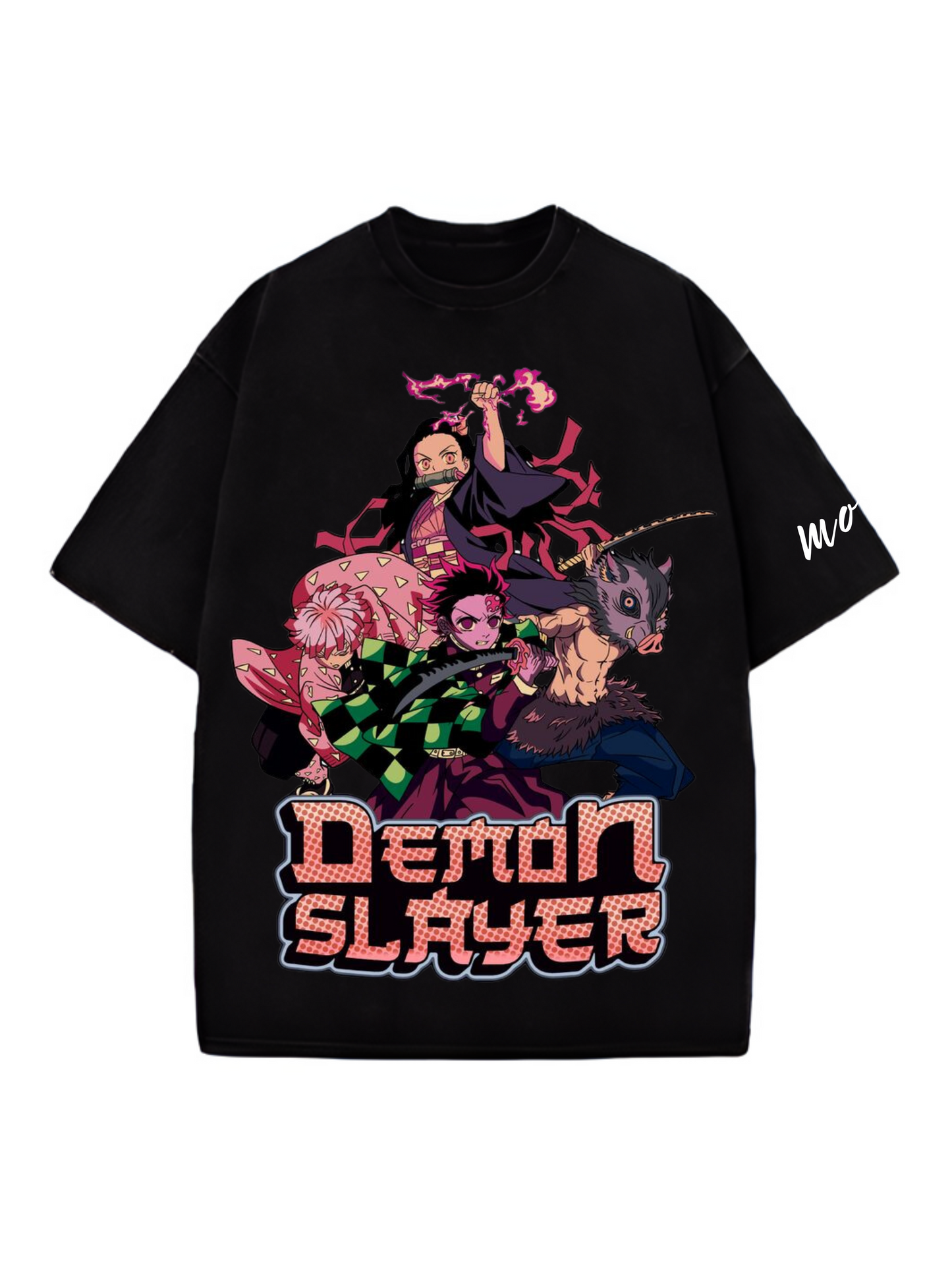 Demon Slayer Designed Oversized T-shirt