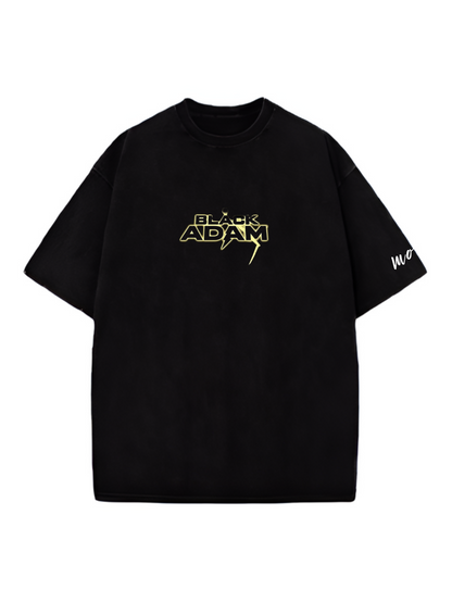 Black Adam Designed Oversized T-shirt