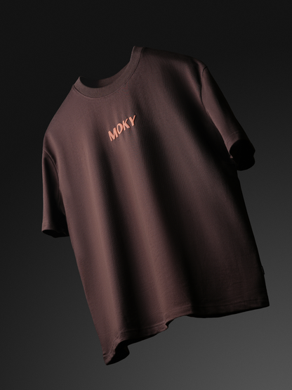 Lion Designed Brown T-shirt