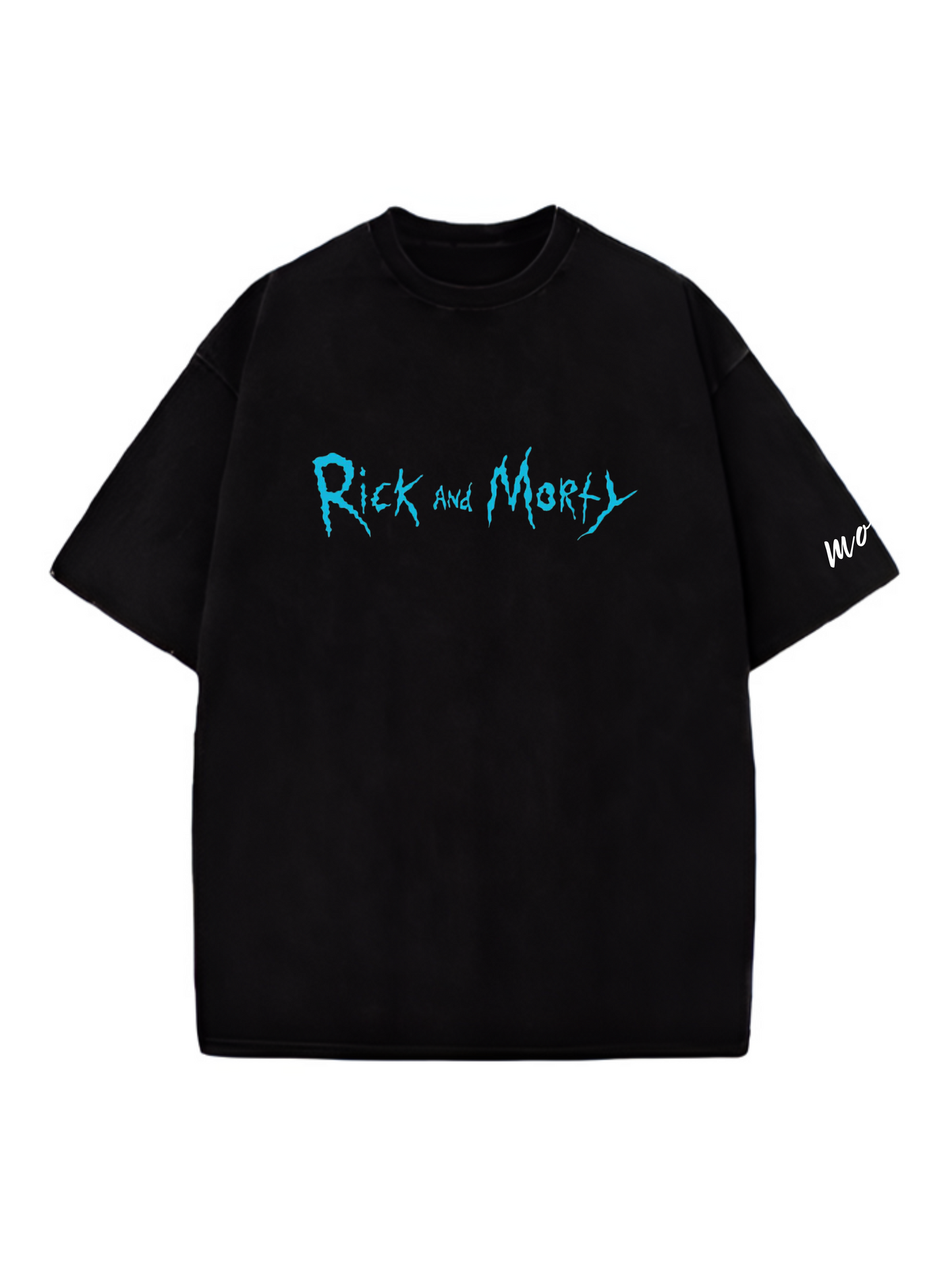 Rick's Sarcastic Designed Oversized T-shirt