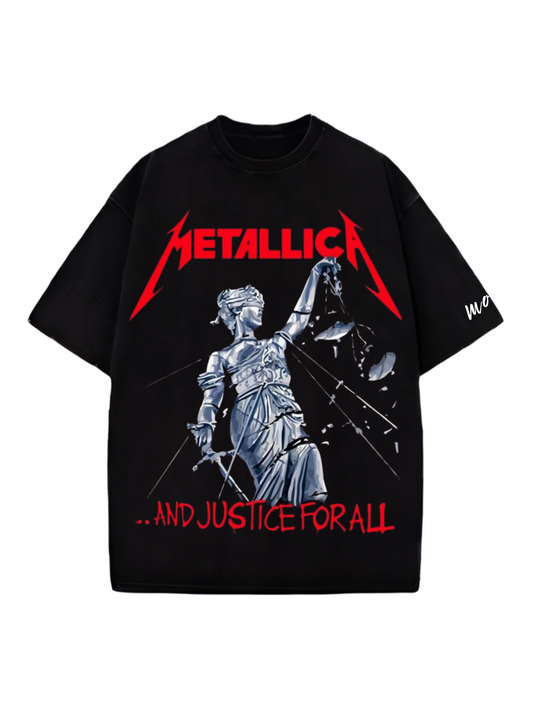 Metallica's Justice Oversized Tshirt