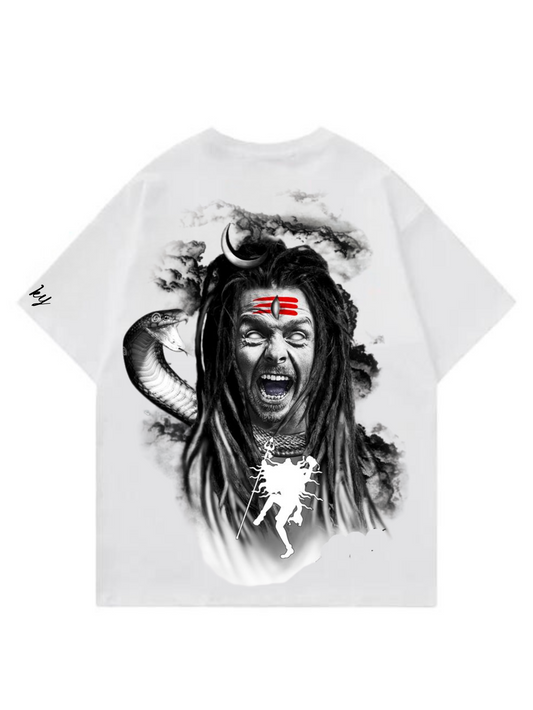 Mahakal Designed Oversized T-shirt