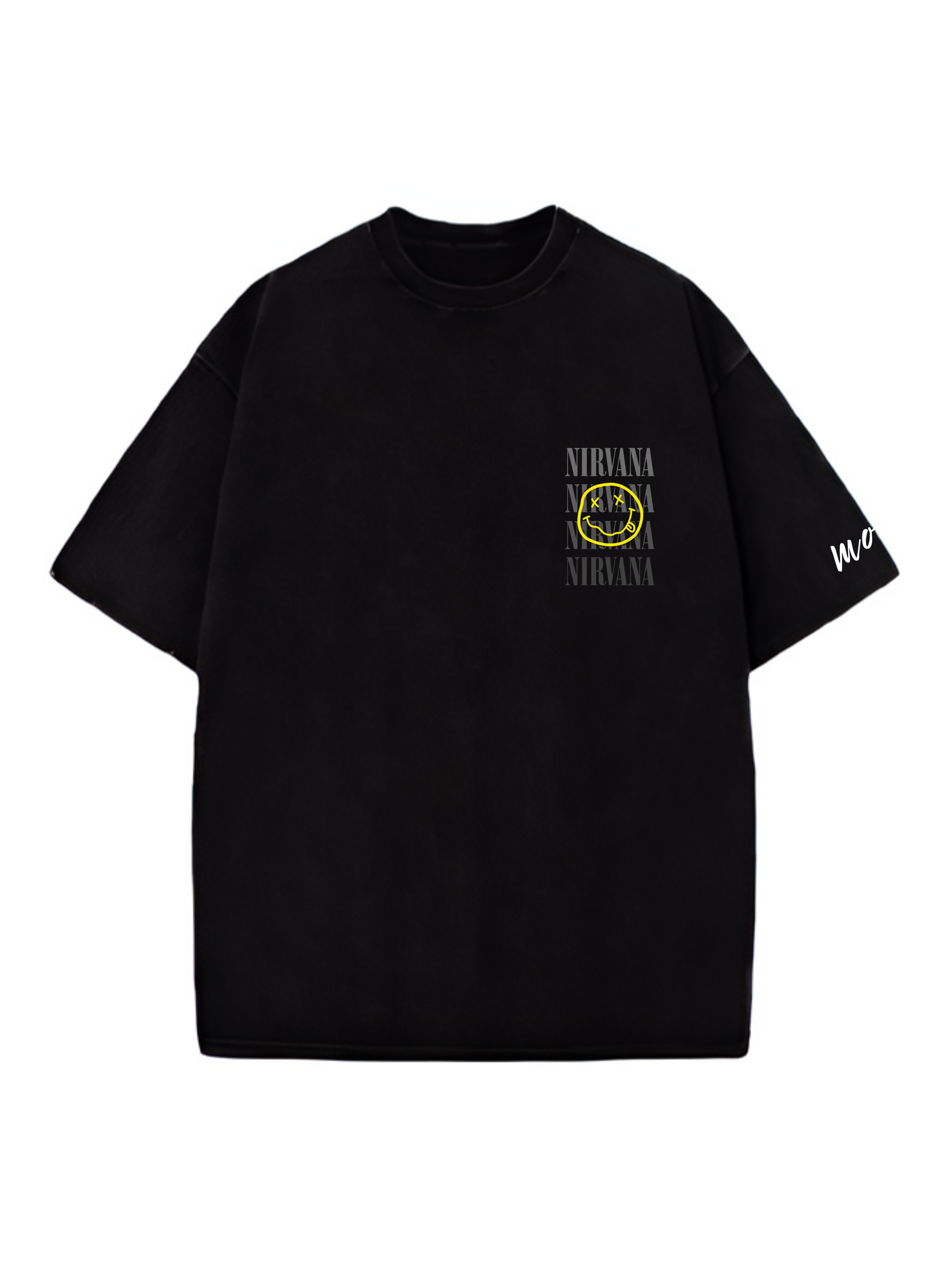 Nirvana Smiley Oversized Tshirt