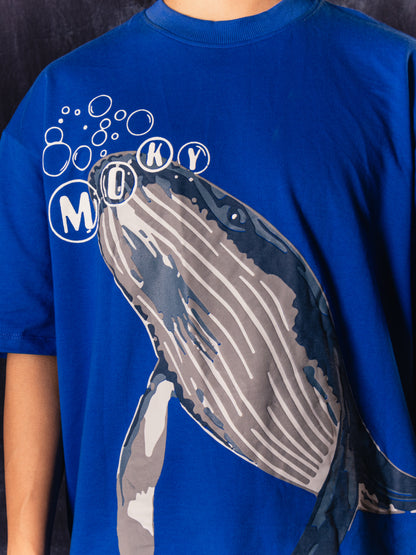 Blue Whale Designed T-shirt