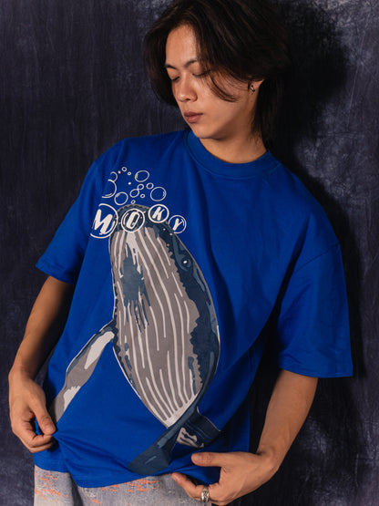 Blue Whale Designed T-shirt